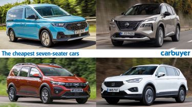 The 10 cheapest seven seater cars 2024 Carbuyer